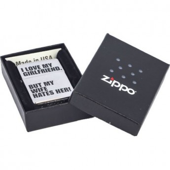Зажигалка ZIPPO 200 I LOVE GIRLFREND LUVG (200.201) Зажигалка ZIPPO 200 I LOVE GIRLFREND LUVG (200.201)